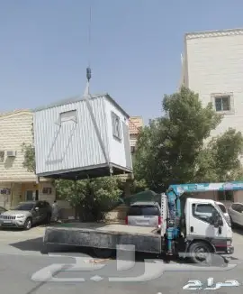 سطحة ونش نقل بركسات وكرفانات وغرفه سائق 056.2836255 4