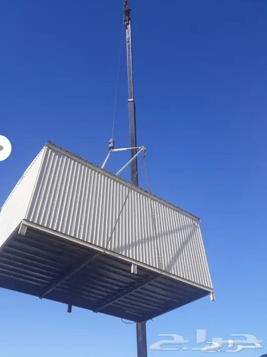 سطحة ونش نقل بركسات وكرفانات وغرفه سائق 056.2836255 2