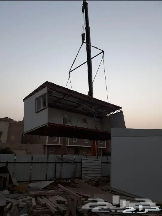 سطحة ونش نقل بركسات وكرفانات وغرفه سائق 056.2836255 0