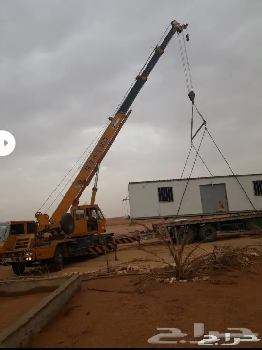 سطحة ونش نقل بركسات وكرفانات وغرفه سائق 056.2836255 8