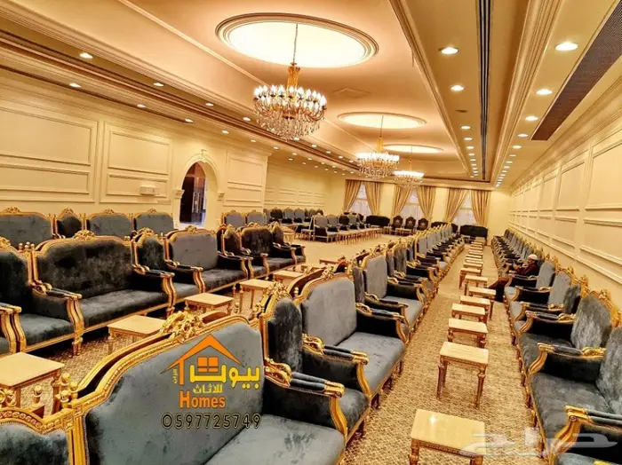 اثاث ملكي مجالس وقصور مناسبات واستراحات كافيهات 8