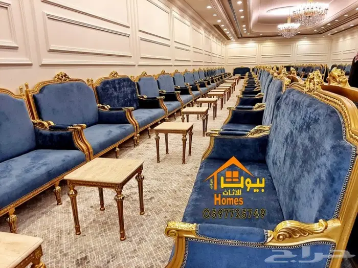 اثاث ملكي مجالس وقصور مناسبات واستراحات كافيهات 11