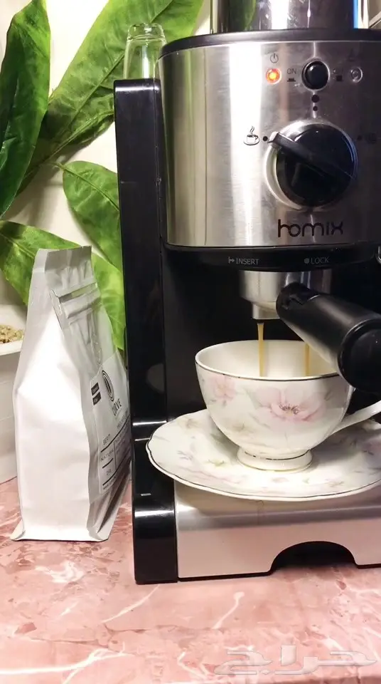 مكينة قهوة اسبريسو و كابتشينو مع صانع رغوة 4