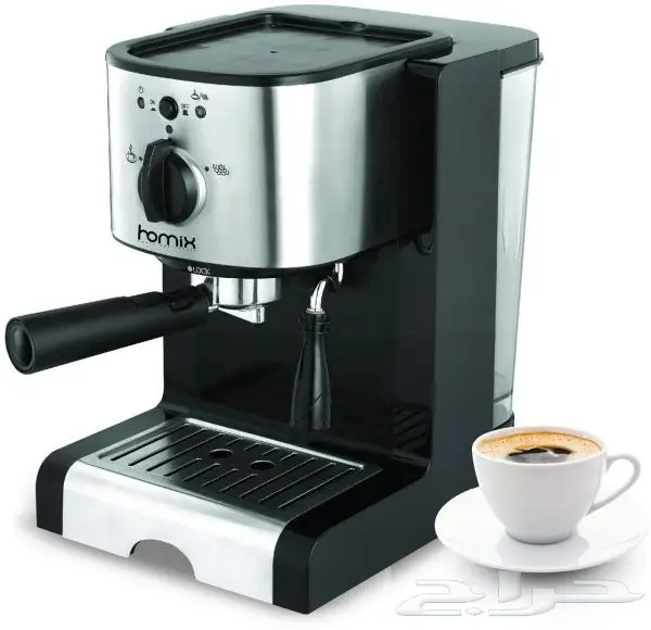 مكينة قهوة اسبريسو و كابتشينو مع صانع رغوة 0