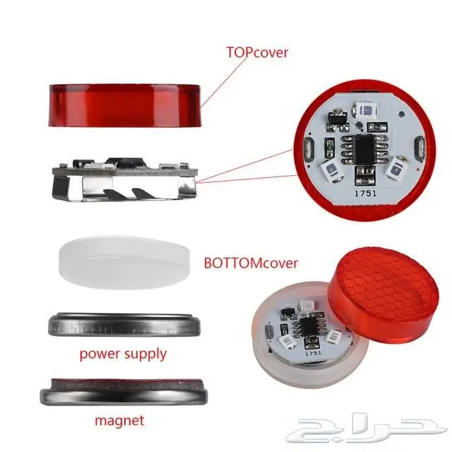 ضوء فلاش تحذيري لسيارات  1