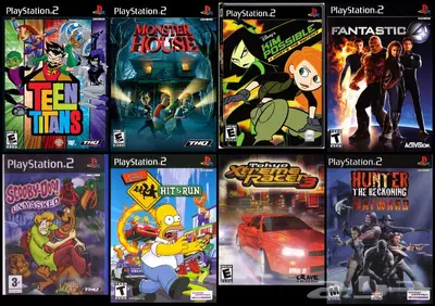 العاب سوني 2 PS2 منسوخة كوبي اشرطة 92