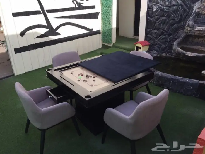 طاولة بلوت كيرم ضومنة فخمة للبيع 2