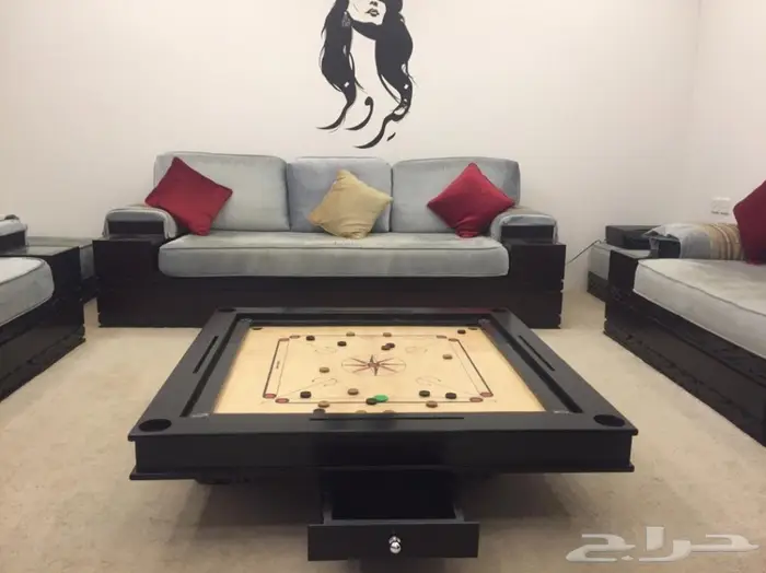 طاولة بلوت كيرم ضومنة فخمة للبيع 7
