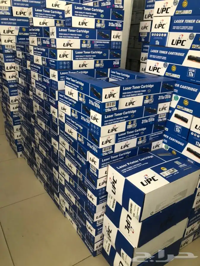 احبار طابعة اتش بي hp اسود و ملون ليزر canon كانون 6