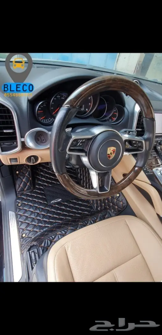 دعاسات BLECO جلد للسيارات 10