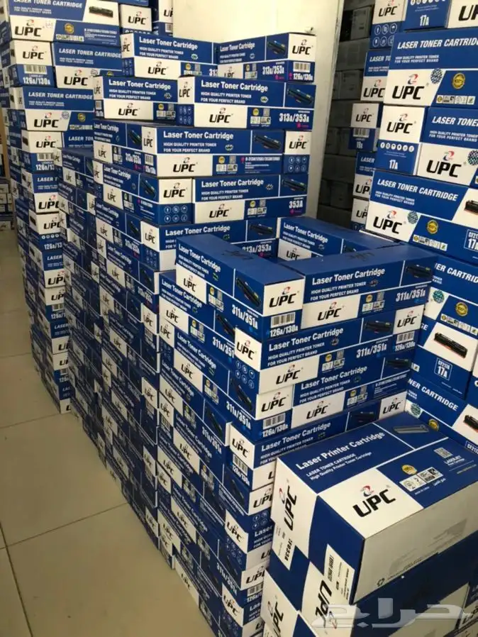 احبار طابعة اتش بي ليزر اسود ملون hp - canon .. حبر ليزر 6