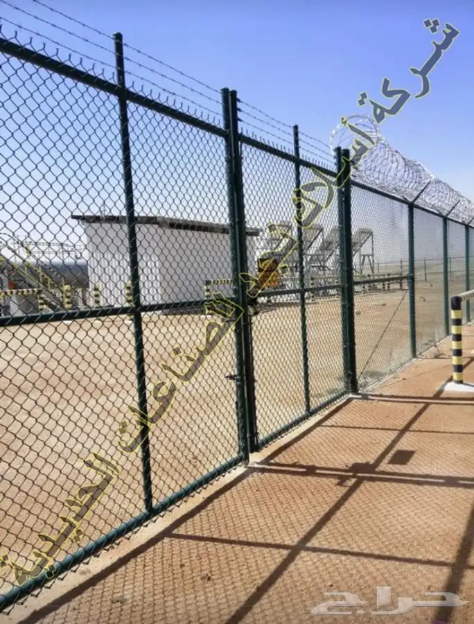 شبوك - شبك - سياج -chainlink fence-HCIS-Najd wire 8