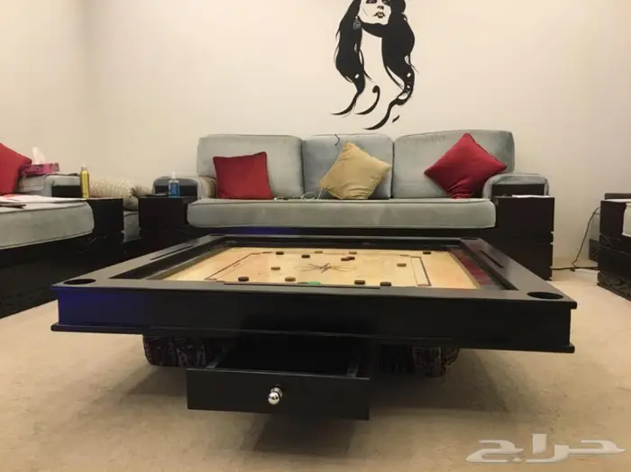 طاولة ثلاثية رائعة ( كيرم - بلوت - ضومنة ) 4