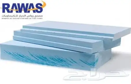 الواح فلين اكسترود ازرق سماكة 10 و 5 و 4 عازل حراري 1