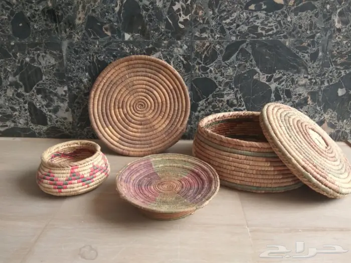 مجموعة من عسف وعسب النخيل تراثية 0