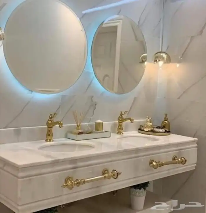 مغاسل ديكور رخام طبيعي صناعي 3