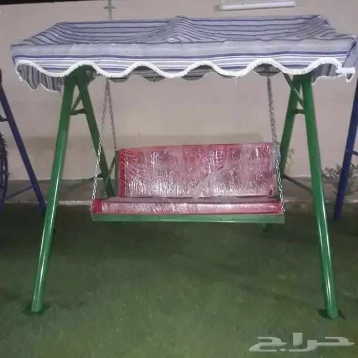 مراجيح وزحاليق العاب خارجية حديد وفايبر 26