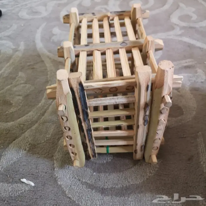 اقفاص من الخوص  و لمبات 12W كهرباء 220 1