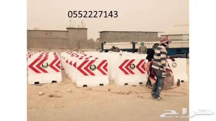 قواعد إنارة- حواجز خرسانية ( نيوجرسي)-صبات 25