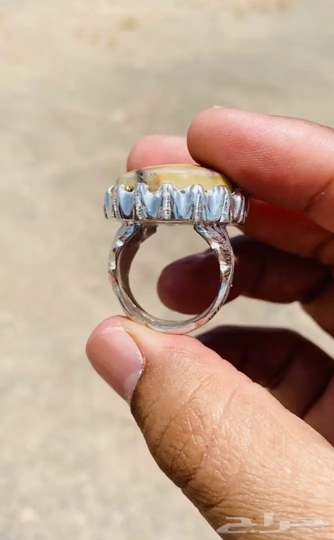 خاتم مراد يماني دائري خامه ولون جبار 4