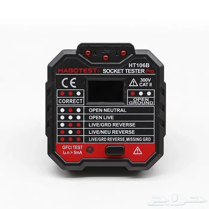 فاحص افياش الكهرب socket tester 1