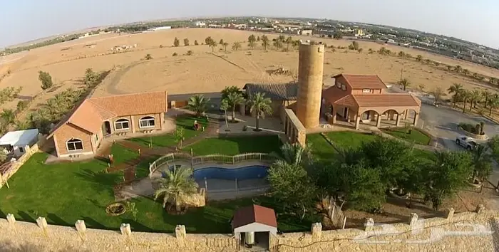 تصوير فيديو جوي ومونتاج للشاليه-المباني-مزارع 2