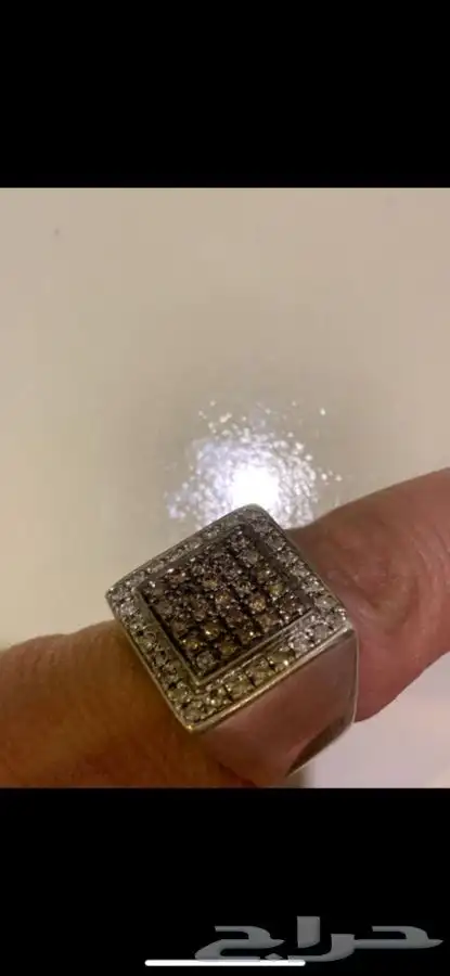 خاتم الماس رجالي 5