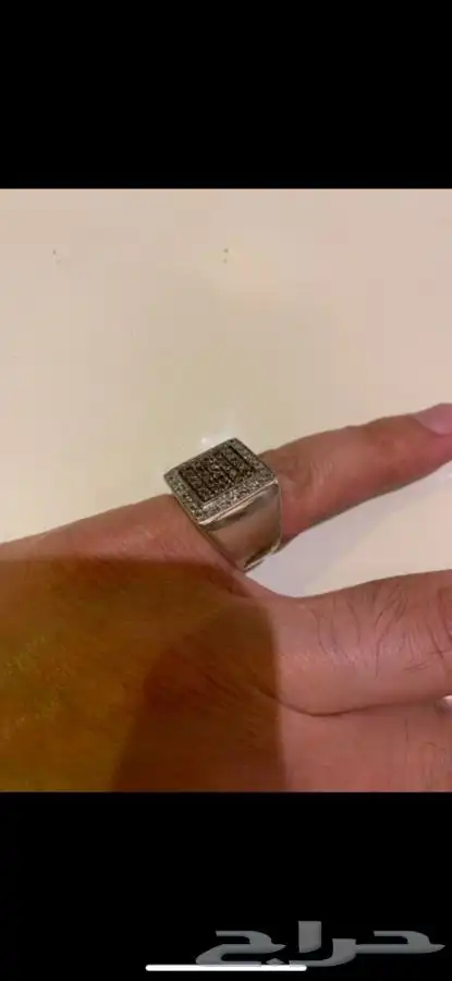 خاتم الماس رجالي 3