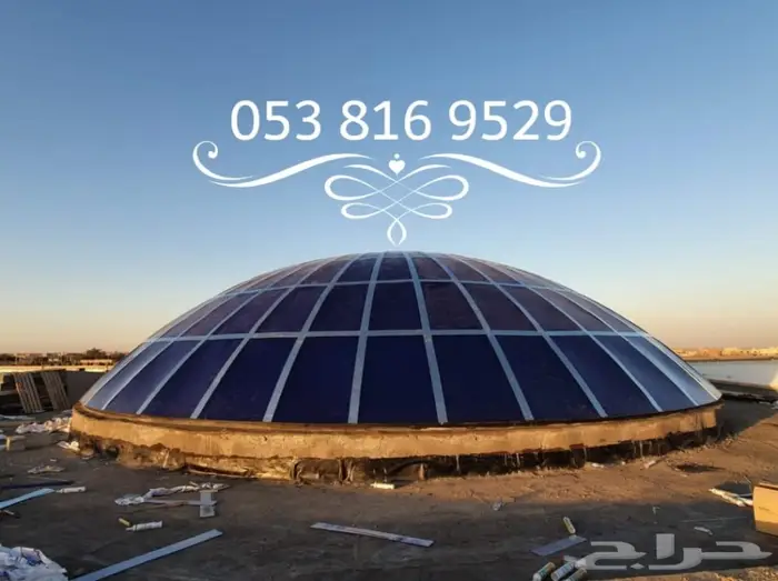 قبب الزجاج المعشق 3