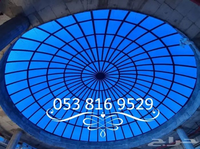 قبب الزجاج المعشق 4