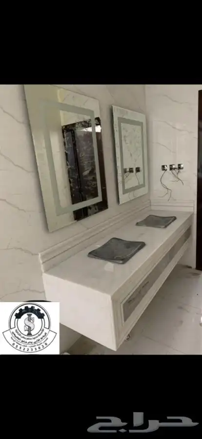 مغاسل ديكور رخام طبيعي صناعي 19