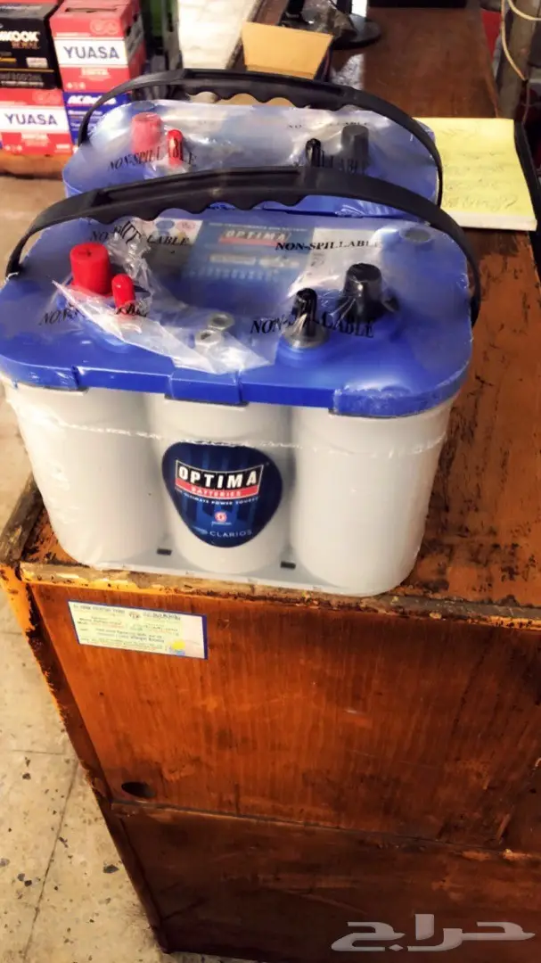 بطاريات - تروجان - وبطاريات اوبتيما الامريكيه - بطاريات 17