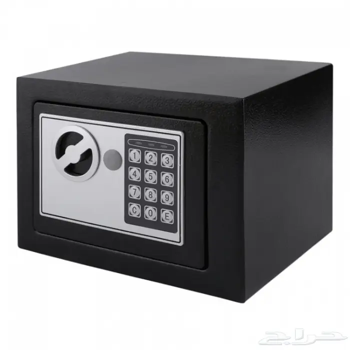 خزنة حديدية برقم سري ومفتاح 2