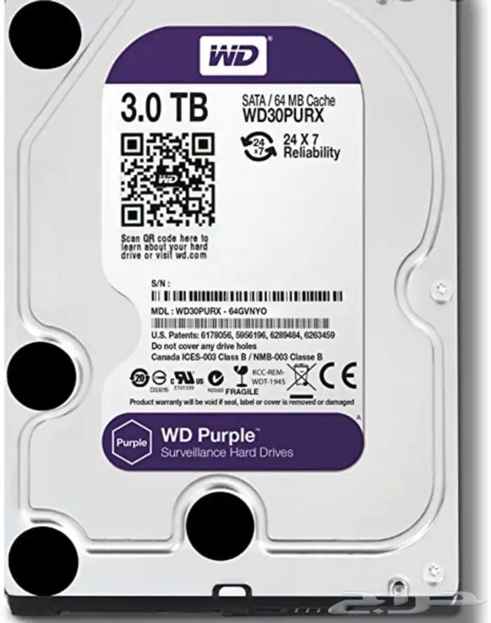 هارديسكات 3 تيرا شبه جديد 0