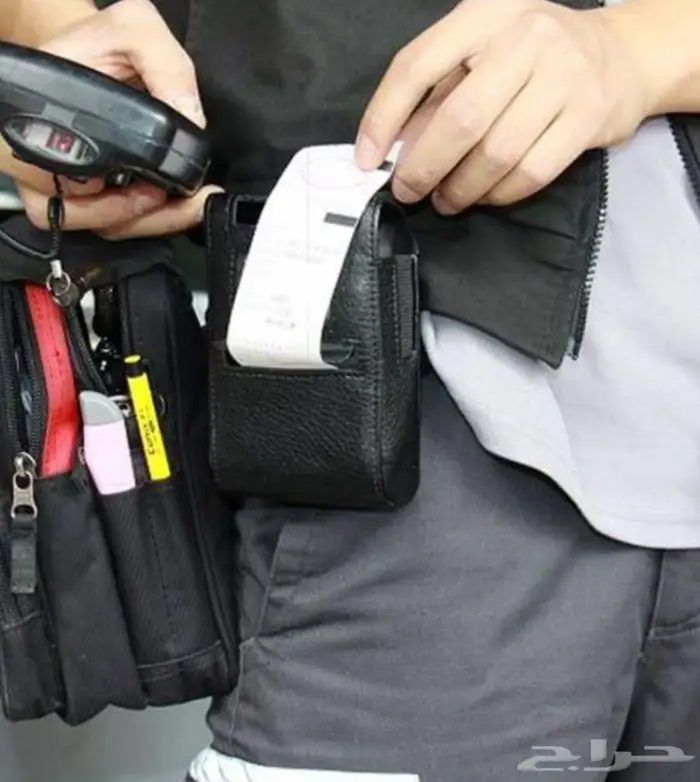 طابعة إيصالات فواتير متنقلة بلوتوث ورق 80mm 7