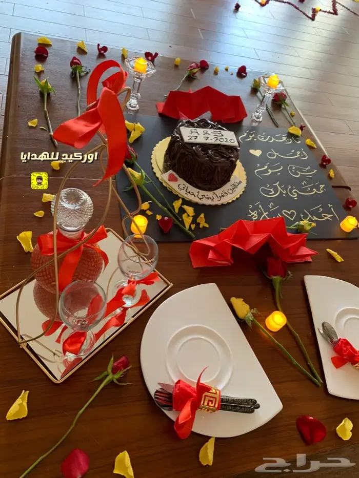 تجهيز غرف عرسان وذكرى زواج ميلاد الرياض 10