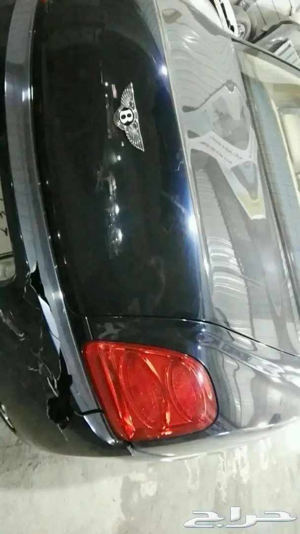 صدام بنتلي بنتايجا فلاينج سبير GT و اصلاح وسمكره 4