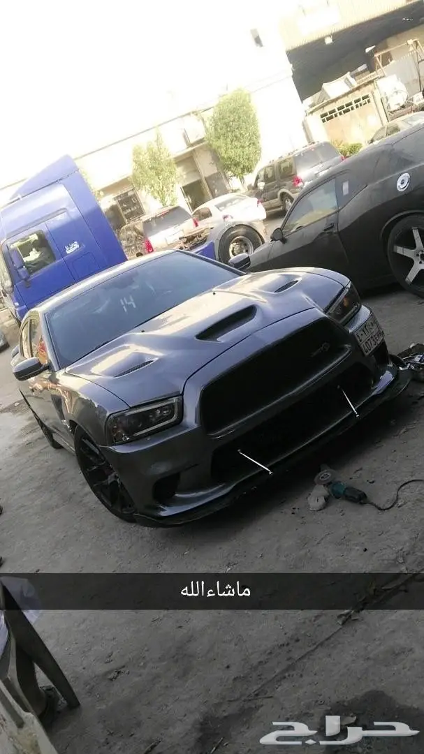 تعديل كبوت دودج ل SRT رياضي2006 الى 2014 9