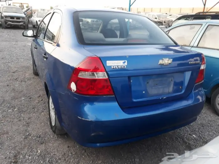 افيو مصدوم تشليح قطع غيار فقط2008 1