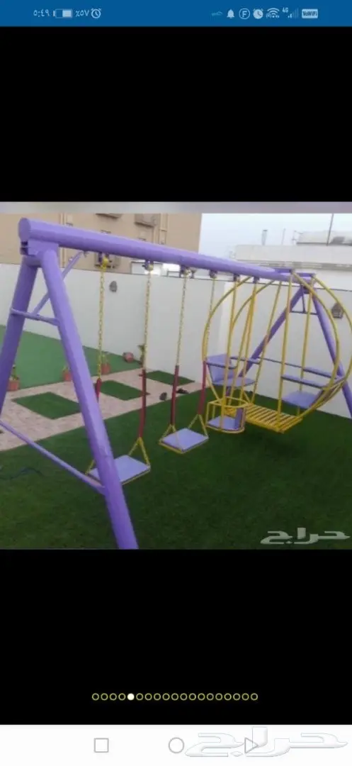 ملاهي مراجيح وزحاليق جوده عاليه 12