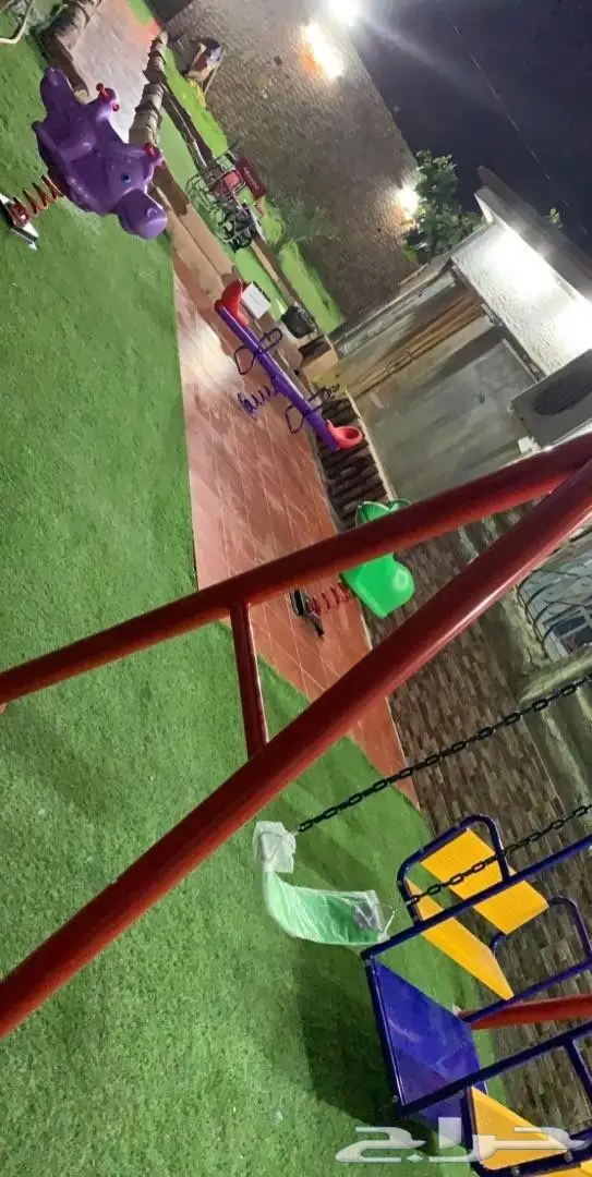 ملاهي مراجيح وزحاليق جوده عاليه 15