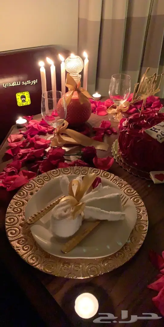 غرف عرسان تنسيق ذكرى زواج  16