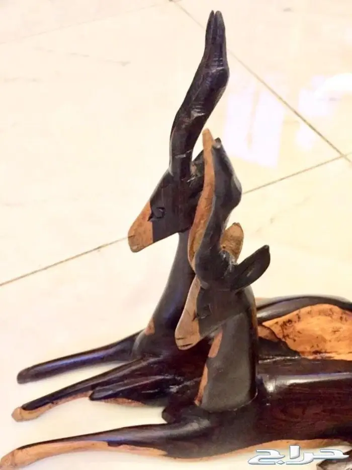 مجسم غزال نحت 1