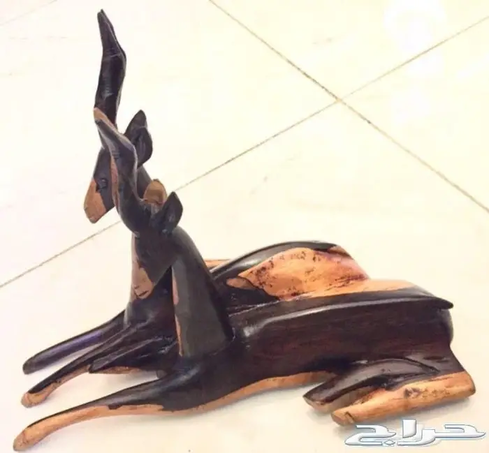مجسم غزال نحت 0