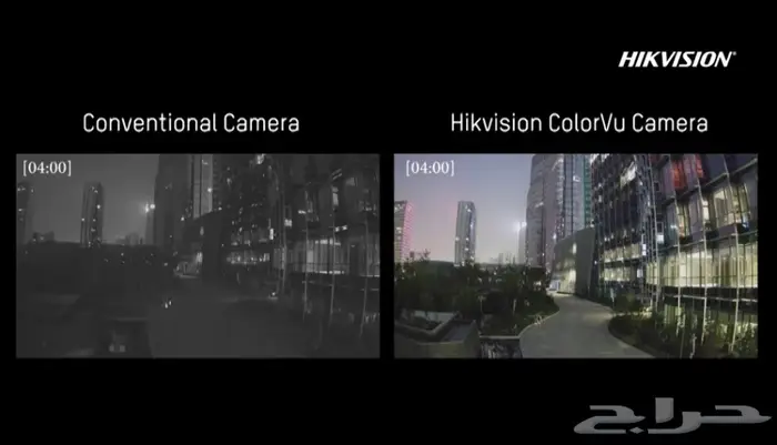 كاميرات مراقبة تصوير ملون في الليل 2