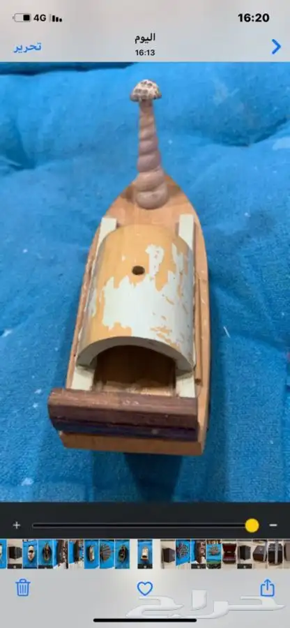 تراث صندوق وبواخر وزوارق خشب صناعه يدويه قديمه تحف 13