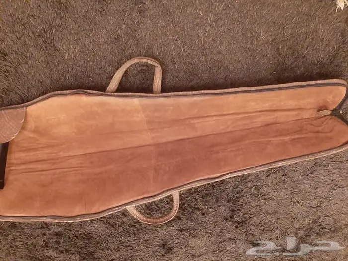 شنطة بندقية من الجلد الطبيعي Gun bag made -genuine leather 5