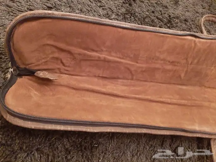 شنطة بندقية من الجلد الطبيعي Gun bag made -genuine leather 6