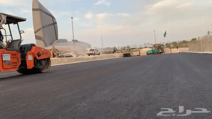 جميع اعمال الاسفلت والبنيه التحتيه - نيوم 4