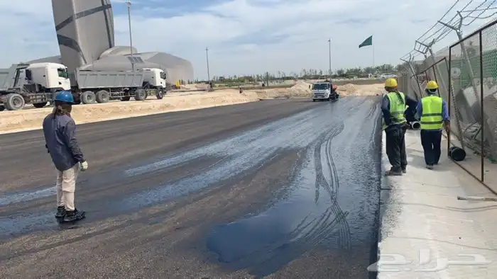 جميع اعمال الاسفلت والبنيه التحتيه - نيوم 1